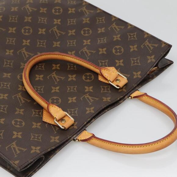 LOUIS VUITTON Monogram Sac Plat Hand Bag M51140 - Picture 6 of 16